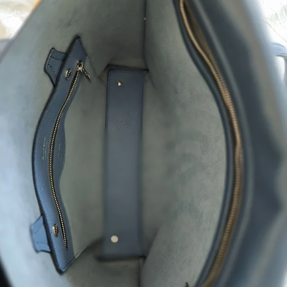 Tod's Blue Leather Women's Bag - Picture 3 of 10